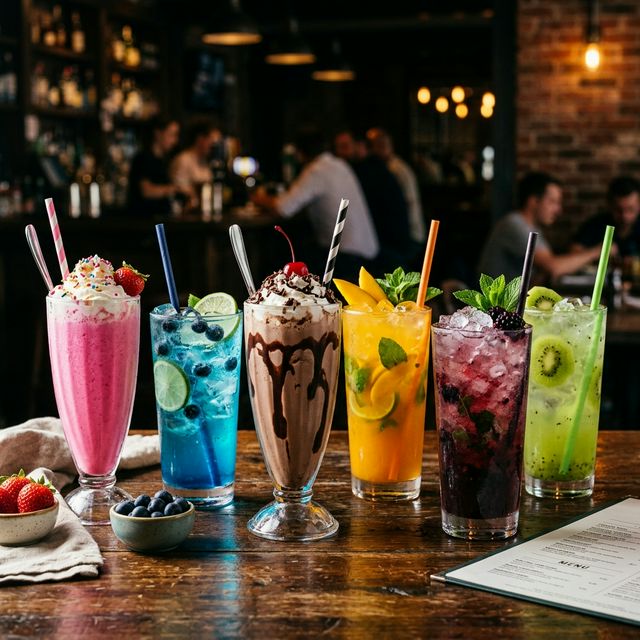 Beverages and shakes