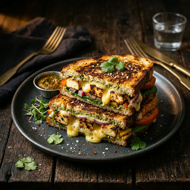 Sandwich at The Food Hub